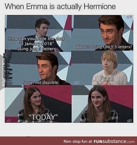 She nailed it