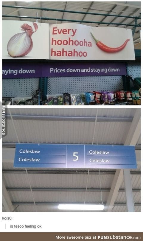 Tesco...what's going on?