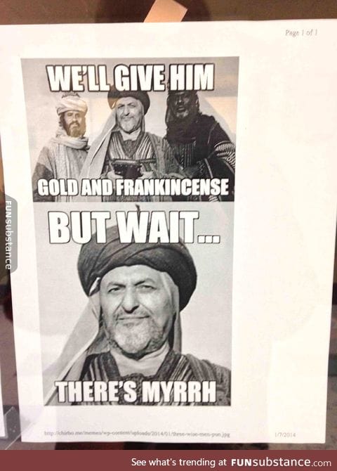 Found at my Catholic school