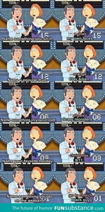 Stewie Griffin strikes again