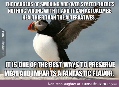 An Unpopular Opinion from a Smoker