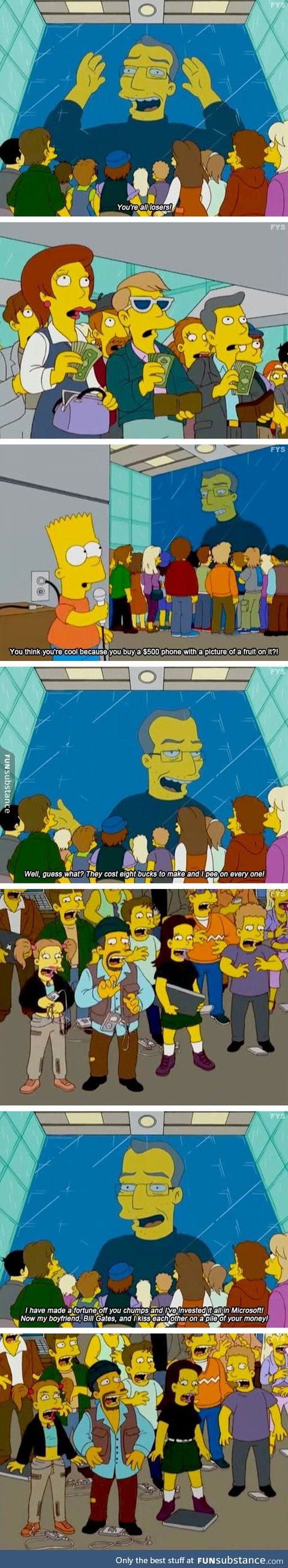Bart Pranks the Apple Store