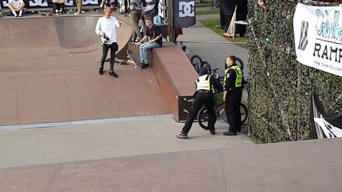When you least expect it from the security guy