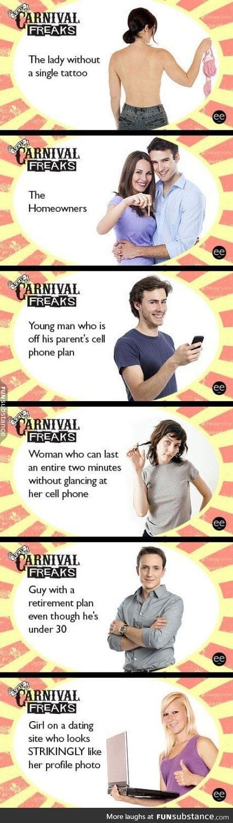 millennial freak show