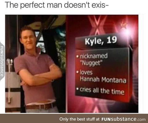 Found the perfect man