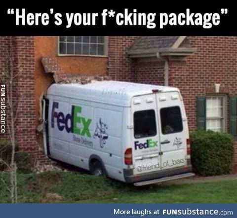 Delivery is here!