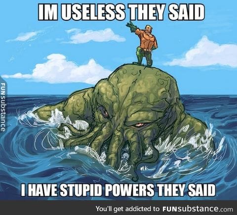 Aquaman rises!