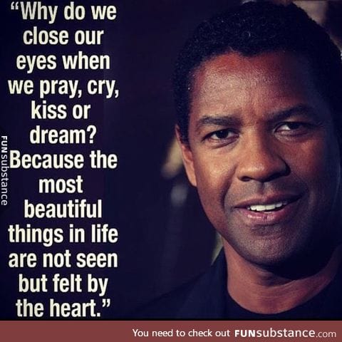 A beautiful quote by Denzel Washington