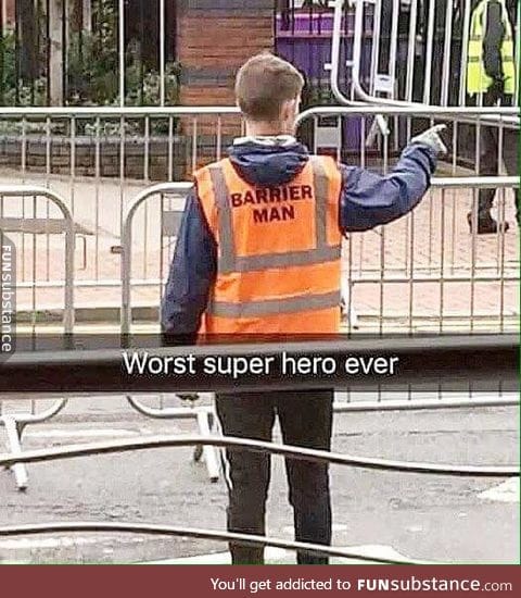 Worst super hero ever