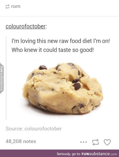 Raw cookie dough is awesome but also nauseating :/