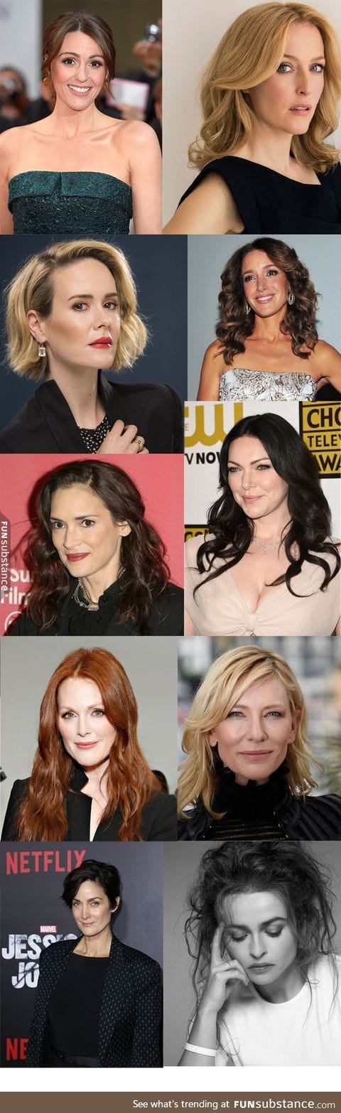 Some love for the older actresses? Everyone here seems prefer teenagers