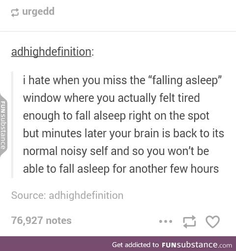 My brain has been doing this a LOT lately