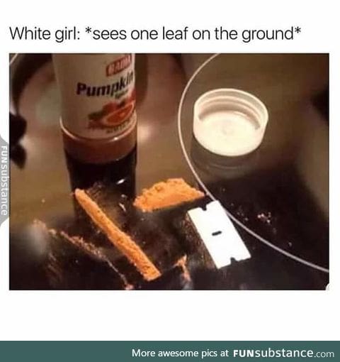 Pumpkin spice addiction is serious