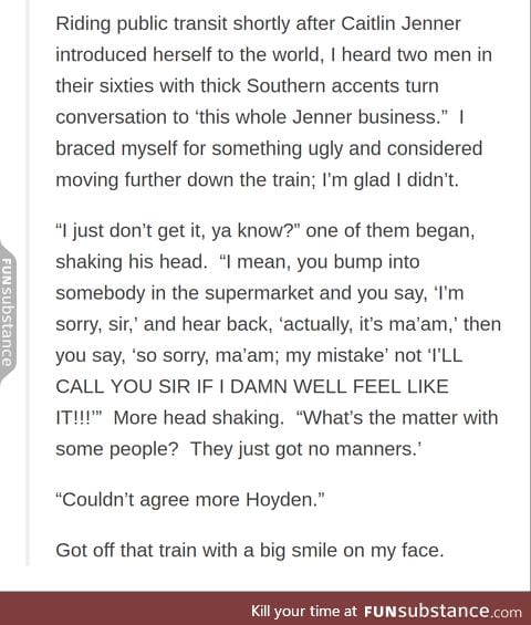 faith in humanity restored
