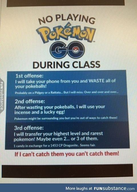 Pokemon rules