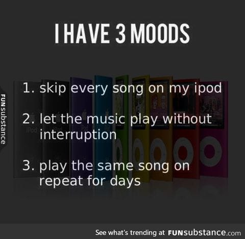 Three moods