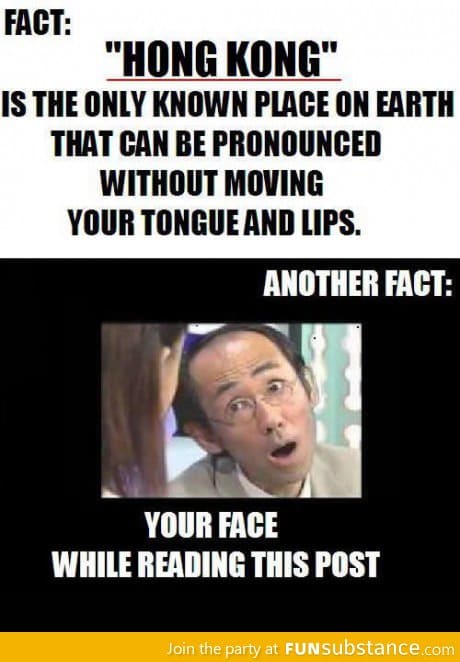 Admit this fact!