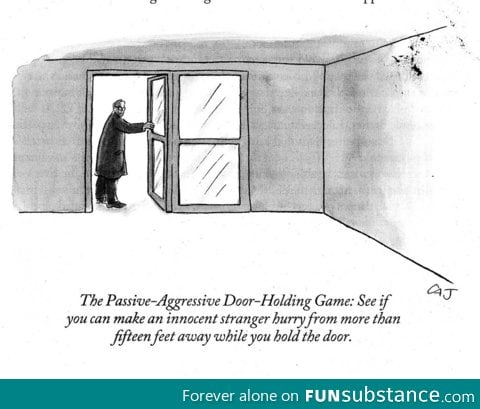 People run like crazy when I do this