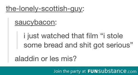 Stealing bread
