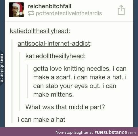 I want to learn how to knit