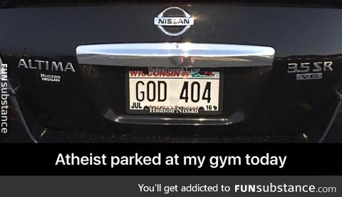 Atheist car