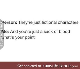 Who's your favourite fictional character?