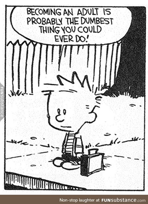 Truth about becoming an adult