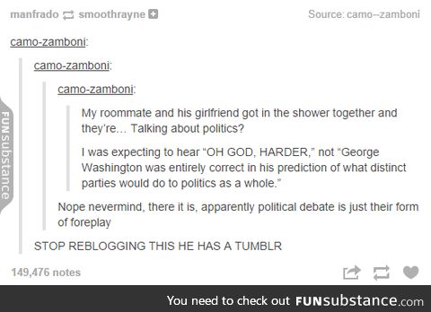 What an interesting couple..