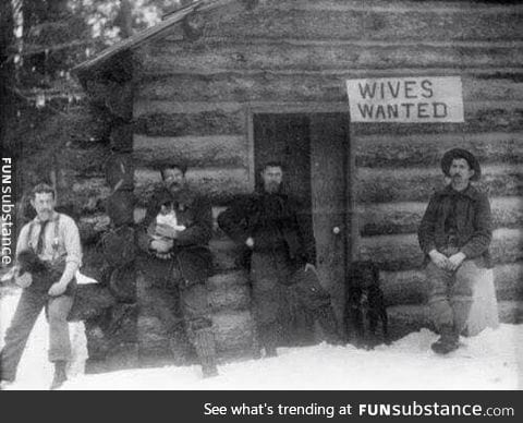 Before tinder, this is how it was done in montana in 1901