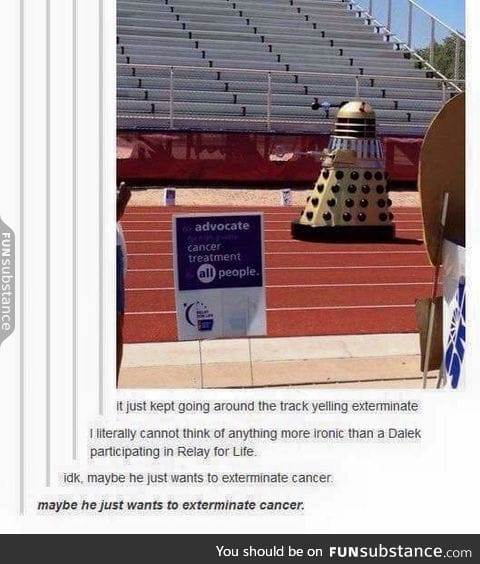 A Dalek with a cause