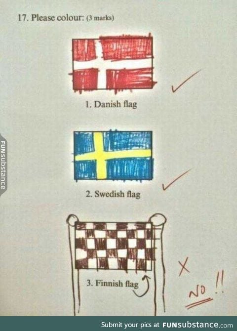 Finnish flag