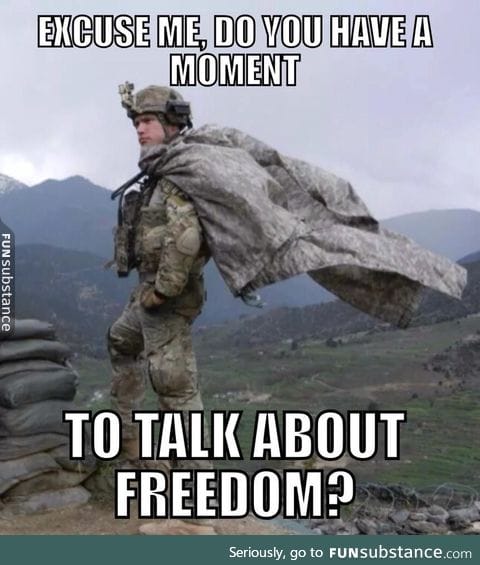 Freedom man