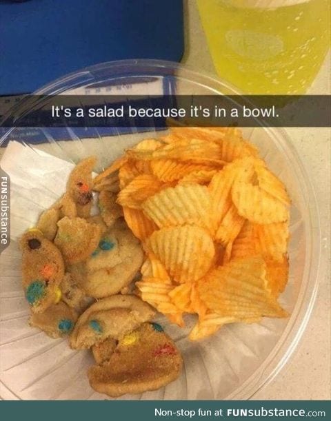 My type of salad