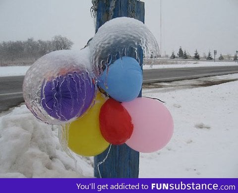 Icy Balloons