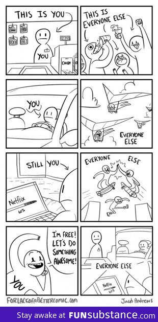 When forever alone