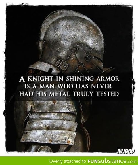Knight in shining armor