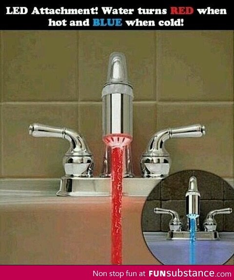 Cool faucet