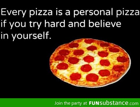 Pizza 1qbelief