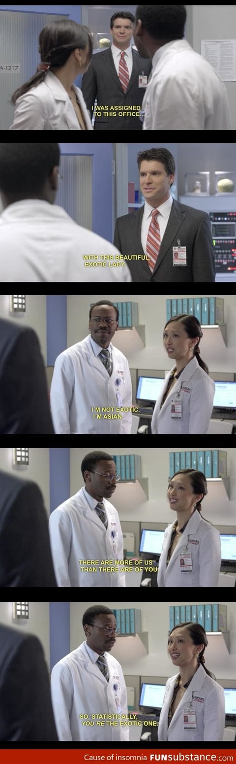 I'm not exotic!