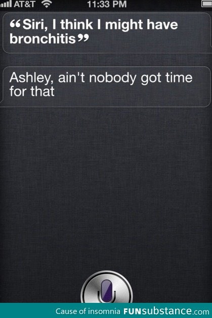 Thank you, Siri
