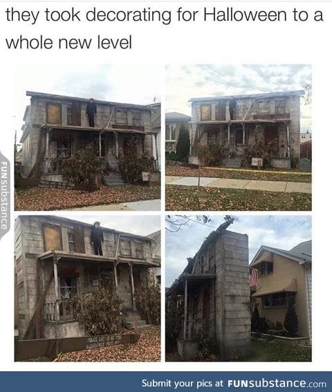 Next level decoration for Halloween
