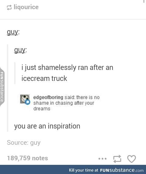 Ice cream dreams