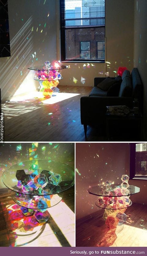 Sparkle palace c*cktail table