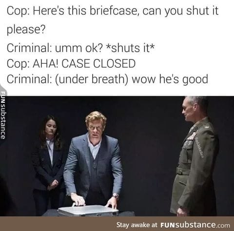Case closed!