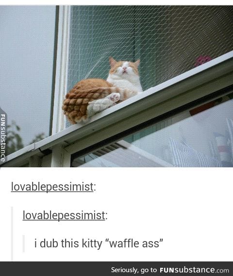 Waffle butt