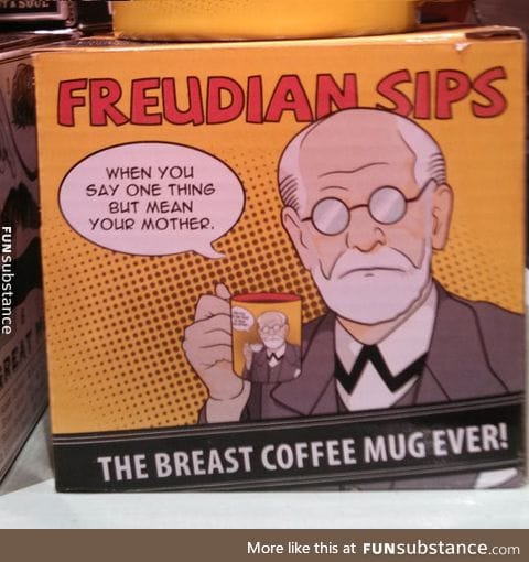 Freudian coffee mug