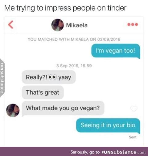 When did you become vegan?