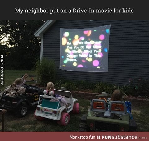 What an awesome neighbor
