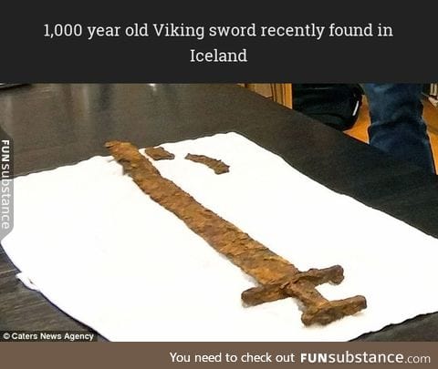 Ancient sward by the Vikings