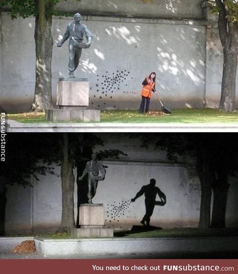 Shadow art